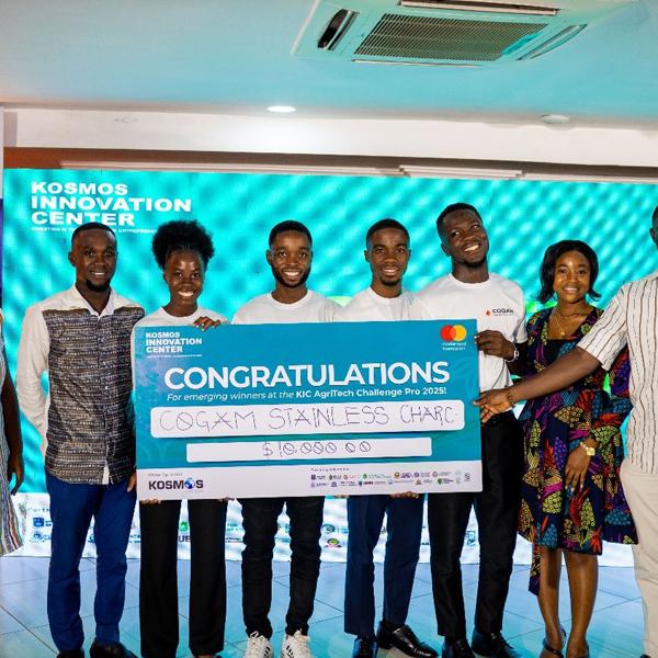 Kwadaso Agricultural College Shines at the Kosmos Innovation Center AgriTech Challenge Pro 2025 Finals